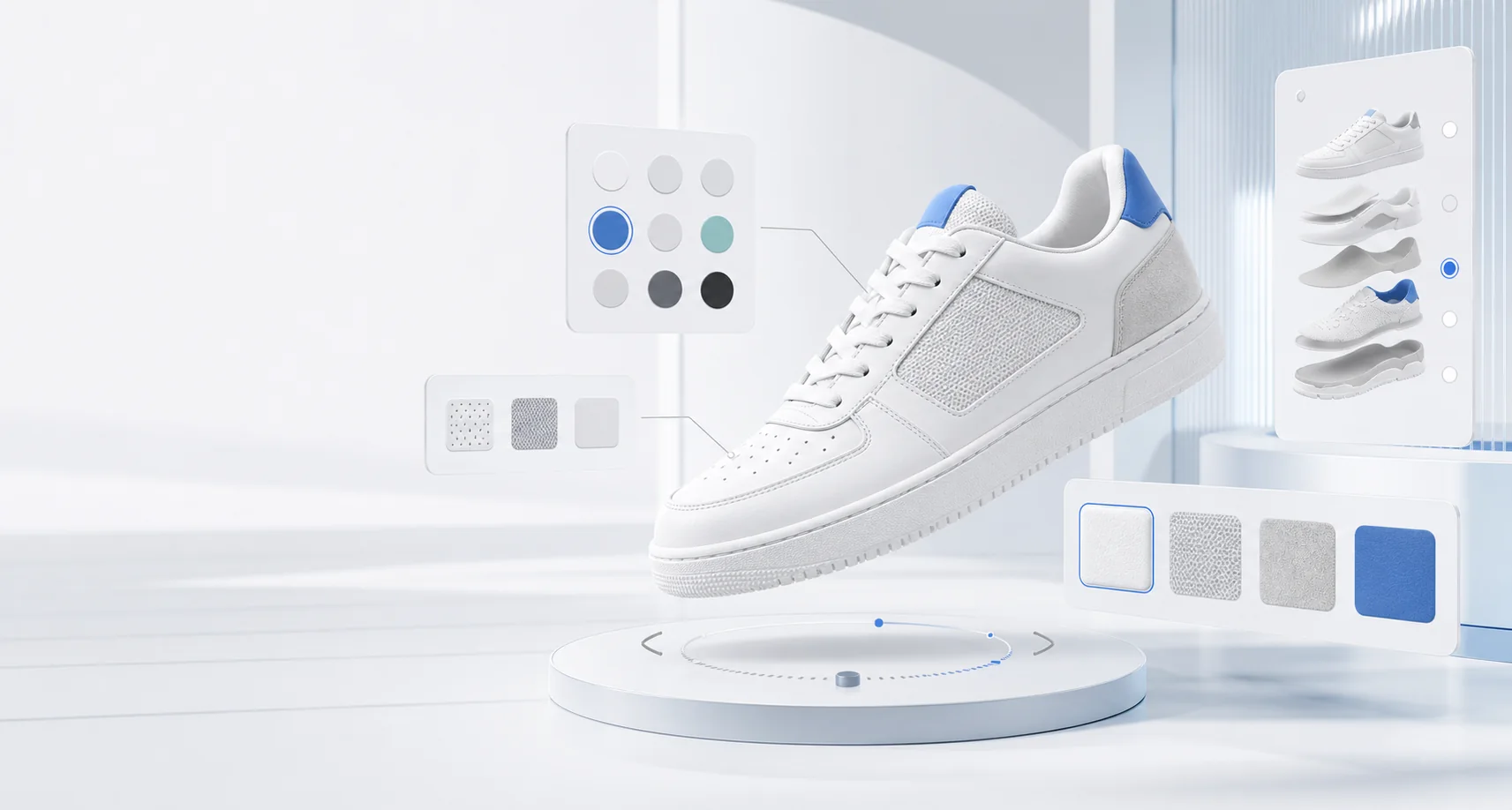 Moteur de personnalisation AsukaDesigner dans une expérience produit responsive.